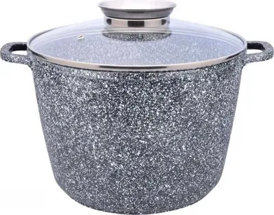Produktbild von Töpf Kochtopf 6.2L 24Cm Mit Glasdeckel Keramikbeschichtung Zilner Zl-7064