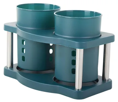Obrázek produktu pro Verk 07132 Odkapávač na příbory 19 x 14 cm zelený