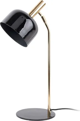 Produktbild von Leitmotiv - Tischleuchte Smart - Schwarz - 23x19.5x56cm Tischlampe - Nachttischlampe, Wohnzimmer, Schlafzimmer