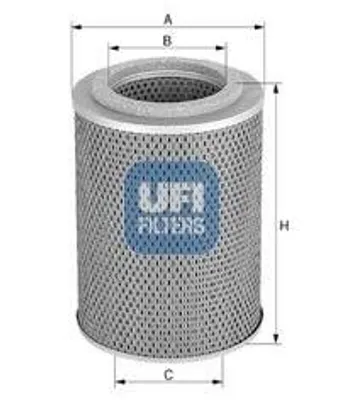 Immagine prodotto di Filtro aria UFI 27.570.00 Elemento filtrante