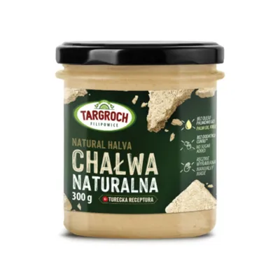 Zdjęcie produktu dla Chałwa naturalna bez cukru 300g TAR-GROCH