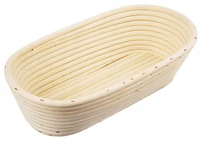 Produktbild von Orion Gärkorb für Brot aus Rattan, 1 kg, 26x13x9 cm