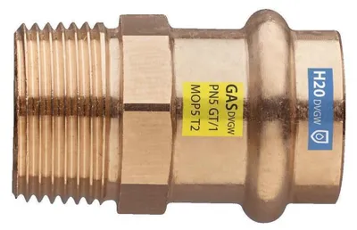 Image de 1/2x22mm Ü-Stück AG - RG Kombifitting Frabo DVGW