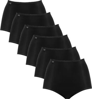 Produktbild von sloggi 6er Pack 24/7 Microfibre Maxi Slip Perfekter Sitz, Angenehm elastisch am Beinabschluss, Angenehm auf der Haut