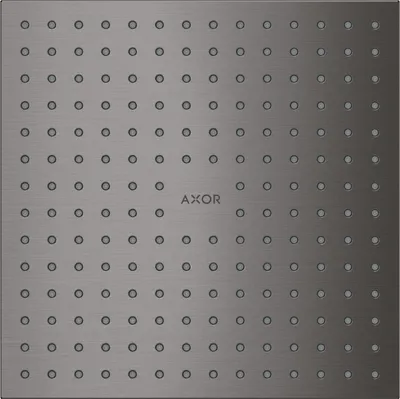Produktbild von Kopfbrause AXOR 250/250 2jet Mont Decke-Aufputz brushed black chrome brushed black chrome