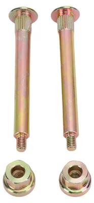 Imagen del producto de Kit de bujes para el pasador de la bisagra de la puerta delantera, compuesto por 2 unidades, fabricado en acero galvanizado, reemplazo para vehículos Wrangler de 1994 a 2006