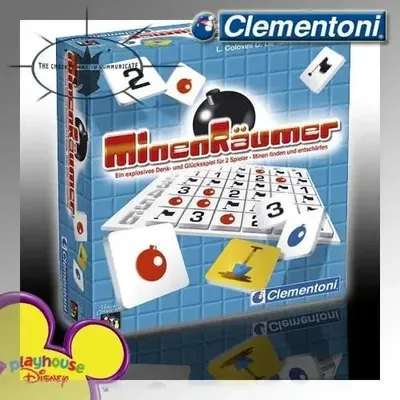 Produktbild von Minenräumer - das explosive Denkspiel von Clementoni (Schiffe versenken)