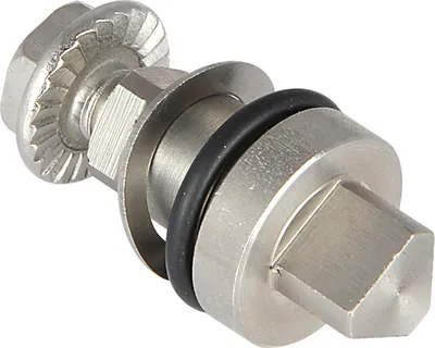 Produktbild von Einsatz für Blechmontagezylinder Dreikant 8mm, Länge 25mm, Edelstahl