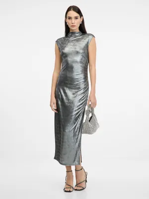 Produktbild von Orsay Silbernes Midikleid für Damen 1000983A01513__S