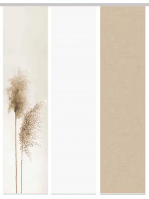 Produktbild von 80922 Schiebegardine IRLOS, Digitaldurck, Seidenoptik, 260x60 cm
