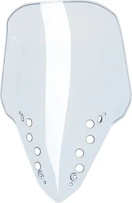 Produktbild von Motorrad-Windschild, Verbesserter Windschutz, Elegantes Design, Leichter Rauch