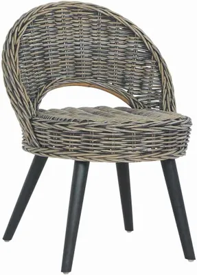 Produktbild von Sessel Kubu-Rattan Schwarz,Möbel,Stühle,Sessel,285231