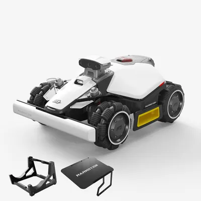 Productafbeelding van Robotmaaier Mammotion LUBA Mini 2 AWD 1000 met garage en wasstandaard, zonder kabels, 1000m², maait langs de randen, DropMow, auto-kaartgeneratie, APP