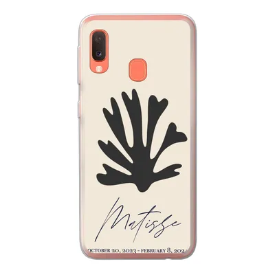 Produktbild von MuchoWow® Handyhülle Schutzhülle Hülle für Samsung Galaxy A20e Blumen - Abstrakt - Matisse Silikon Softcase Handy Hülle - Abdeckung
