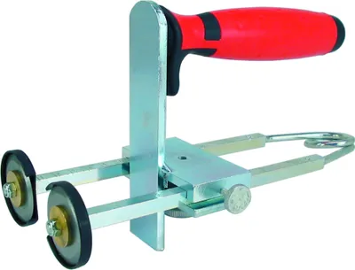 Produktbild von Hawe Streifenschneider Gipskartonplatte 730.45 Plattenschneider Trockenbau 120mm, 2-Komponenten-Griff