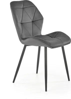 Imagen del producto de Halmar - Silla de comedor K453 - gris/negro