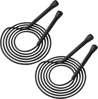 Produktbild von Springseil verstellbar, 2,8 m, 2 Stück, mit Antirutschgriff für Fitness und Training