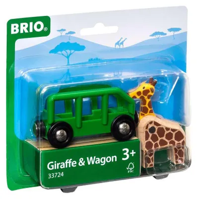 Obrázek produktu pro Brio 33724 Žirafí vůz