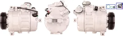 Produktbild von LUCAS ACP343 Klimaanlage Klimakompressor PAG 46 R134a für BMW 5 Limousine (E60) 5 Touring (E61) 7 (E65, E66, E67)