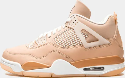 Produktbild von Nike Air Jordan 4 Shimmer Beige White Damen Herren Sneaker - 35,5