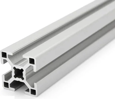 Produktbild von Länge 2000mm - Aluminiumprofil 30x30L B-Typ Nut 8 (leicht), silber eloxiert. Aluminium Profil 30x30 Alu Profil 30 x 30 Montage- Systemprofil