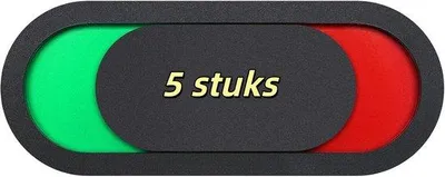 Produktbild von 5 Schuifborden Afschirmplatten Schwarz 10x4cm