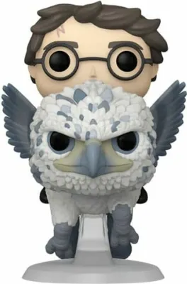 Image de Harry Potter - Harry Potter et Buckbeak 123 Funko Pop  Rides