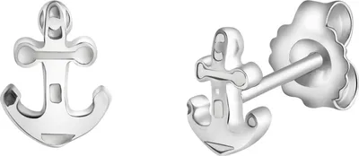 Produktbild von V Ohrstecker 925/- Sterling Silber 0,7cm weiß 358220661-1