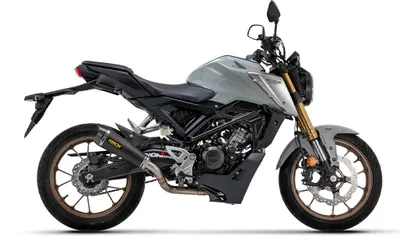 Image de ARROW X-KONE DARK système d'échappement pour Honda CB125R à partir de l'année modèle 2021-