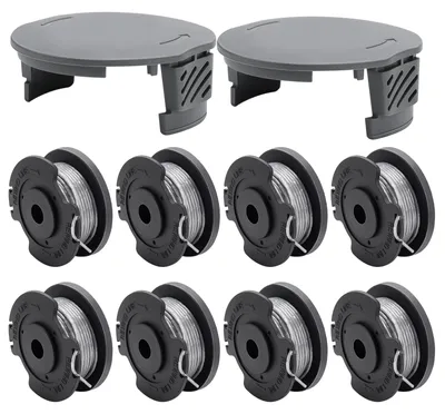 Image de Bobine de fil de rechange pour coupe-bordures Bosch, lot de 8