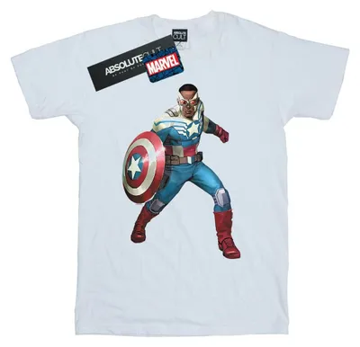 Produktbild von Marvel - T-Shirt für Damen BI40670 (M) (Weiß)