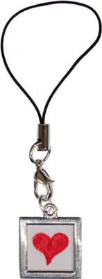 Produktbild von Do It Yourself Handyanhänger Miniblings Dein Foto personalisiert eckig Fotos DIY