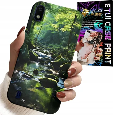 Immagine prodotto di Custodia Per Samsung A10 - Foresta Fiume Ruscello Natura Vista