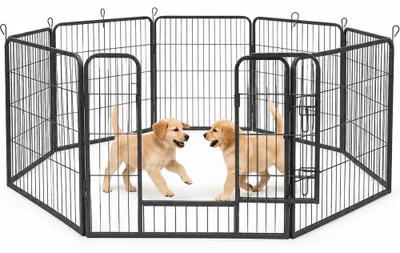 Image de Chiots Parc d'exercice Enclos libre Chiens Grille Parc d'exercice Grille pour chiots