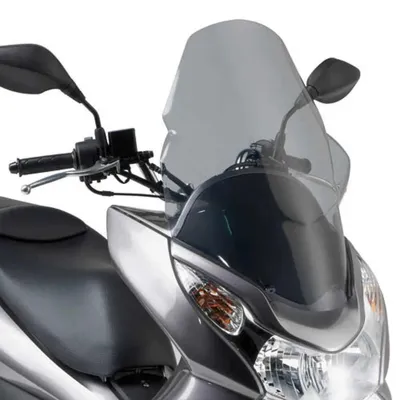 Produktbild von Givi D322s Honda Pcx 125/150 Windschutzscheibe Schwarz  Schwarz One Size