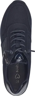 Produktbild von MARCO TOZZI Damen Schnürschuh Reißverschluss Sneaker 2-23707-41, Größe:38 EU, Farbe:Blau