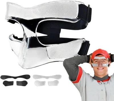 Produktbild von Schutzmasken für Sport – Sportmasken – Schutz beim Sport – Fortschrittlicher Schutz vor Stößen – Universell einsetzbar – Transparent