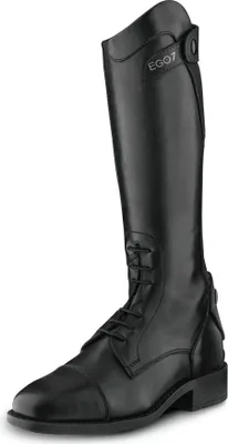 Produktbild von EGO7 Aster Reitstiefel für Kinder aus Vollnarbenleder mit elastischen Schnürdetails