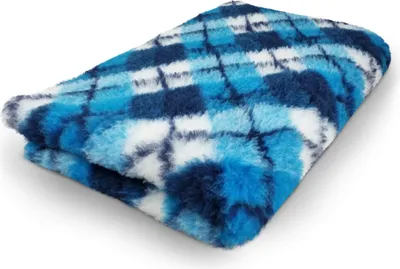 Produktbild von Vet Bed Hundedecke Karo türkis 100 x 75 cm