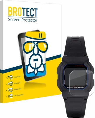 Produktbild von BROTECT Schutzglas für Casio W-800H-1AVES Schutzfolie Panzer Folie Glas Display Schutz klar