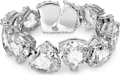 Produktbild von Swarovski Damen Armband Edelstahl Millenia Silber Trilliant-Schliff 5599194