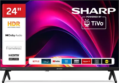 Produktbild von Sharp 24HE2745E Fernseher 24 Zoll Smart TV powered by TiVo - HDR Fernseher mit HD Auflösung (2026)