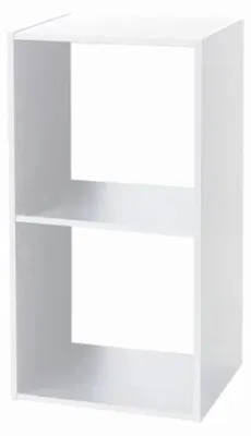 Productafbeelding van FORNOR Boekenkast met 2 vakken, 34,4 x 32 x 67,6 cm, wit