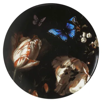 Imagen del producto de Heinen Delfts Blauw – Plato decorativo para pared, diseño "Boomblauwtje"