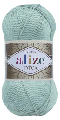 Produktbild von Alize Diva Patina 463 Glanzgarn 100g/350m Mikrofaser Sommer