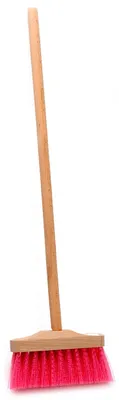 Produktbild von Playwood Kinderbesen aus Holz, Pink, 57 cm, für kleine Gärtner im Garten