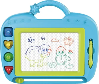 Image de Dessinateur magique magnétique - Jouets créatifs pour enfants, Dessin sans chaos