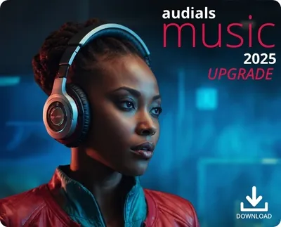 Produktbild von UPG - Audials Music 2025 Upgrade / 1-PC / Dauerlizenz / Lizenz per EMail
