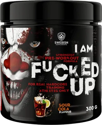 Obrázek produktu pro SWEDISH Supplements | I am F#CKED UP JOKER Edition Sour Cola Candy