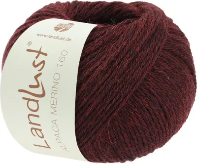 Produktbild von Lana Grossa Landlust Alpaka Merino 160 415 Burgund 50g
